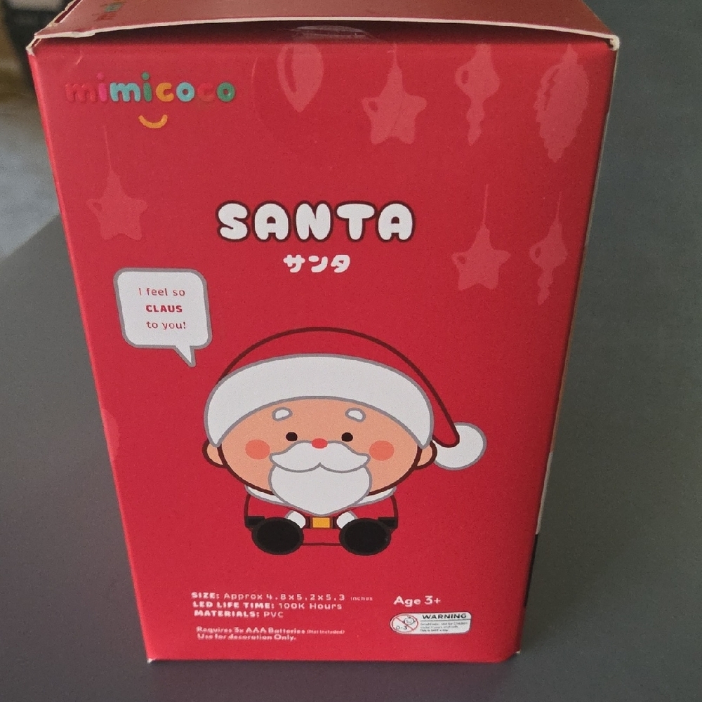Mimco Santa Moodlight - Warm White and Red - Picture 3 of 6